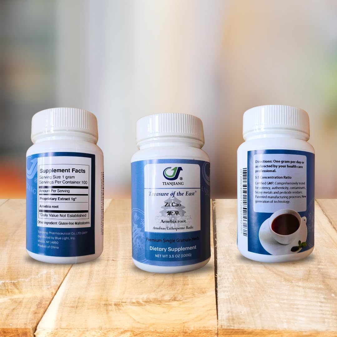 Treasure of the East Arnebia/Lithospermum Root - Zi Cao (5:1 Concentrated Herbal Extract Granules, 100g) - görsel 2