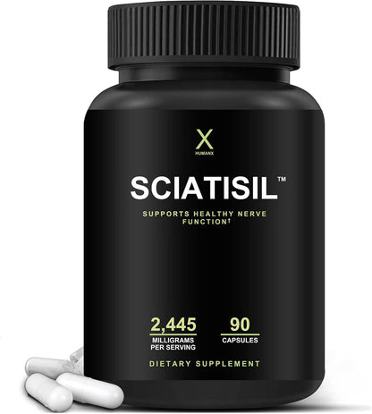 HUMANX Sciatica Focused Formula – Nerve Support Food Supplement with Stabilised R-Lipoic Acid