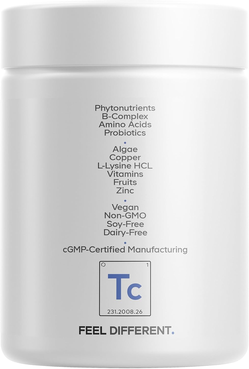 Codeage Teen Clearface - Skin Support for Adolescents with Vitamins, Probiotics & Omega-3s (60 Capsules) - görsel 9