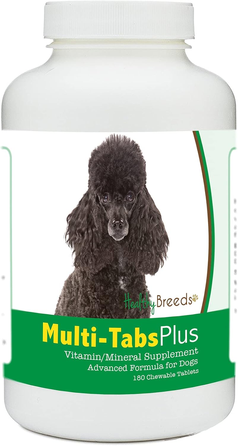 Healthy Breeds Poodle Multi-Tabs Plus Chewable Tablets 180 Tablets - görsel 1