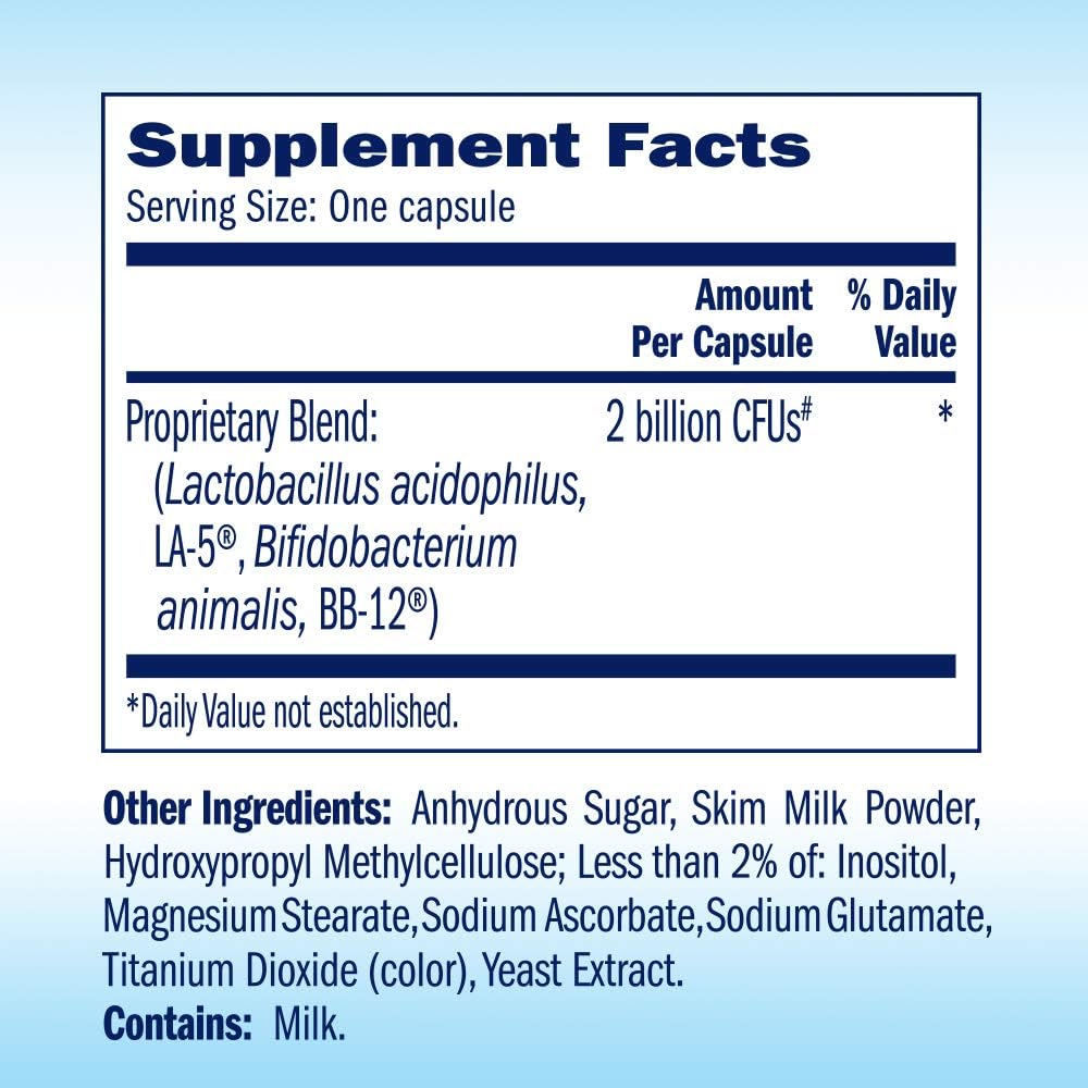 TruBiotics Probiotic Supplement Capsules, 30 Count - görsel 2