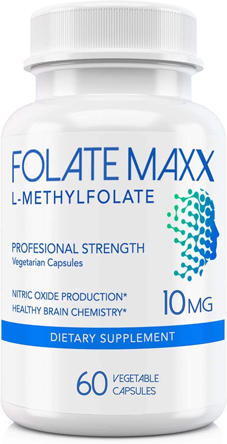 FolateMaxx L-Methylfolate 10mg, 90 Capsules – Active Methyl Folate for Energy, Mood & Focus - görsel 10
