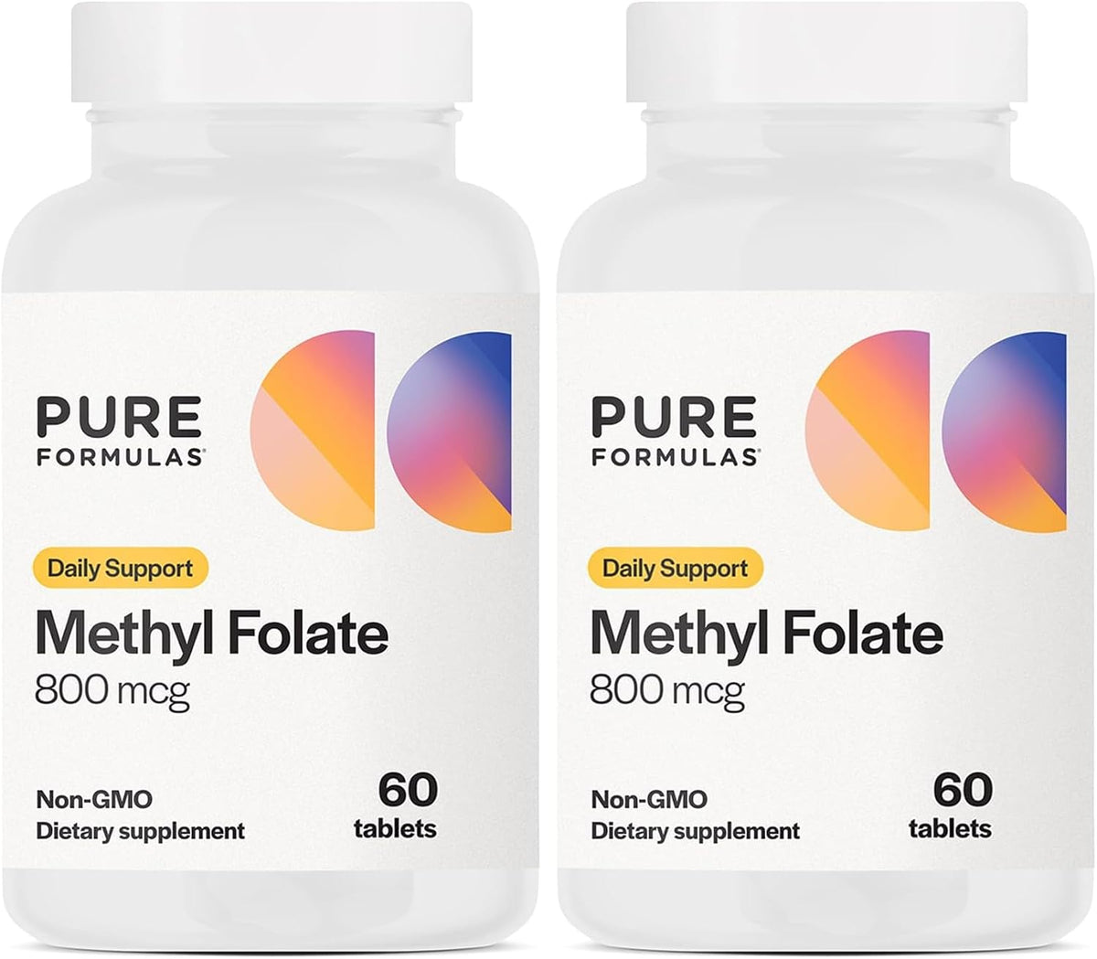 PureFormulas Methylfolate 800 mcg – Active B9 (5-MTHF) for Heart, Nerve & Mood Support, 60 Tablets - görsel 7