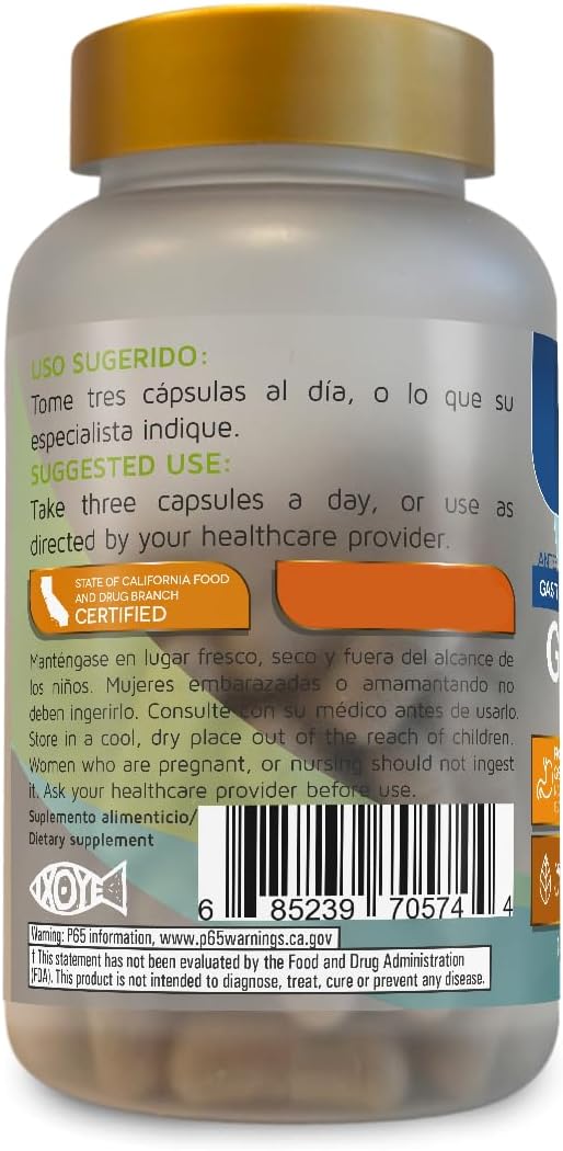 Betel Natural Premium Gastribye Capsules - Natural Gastric Support (1500 mg) - görsel 2