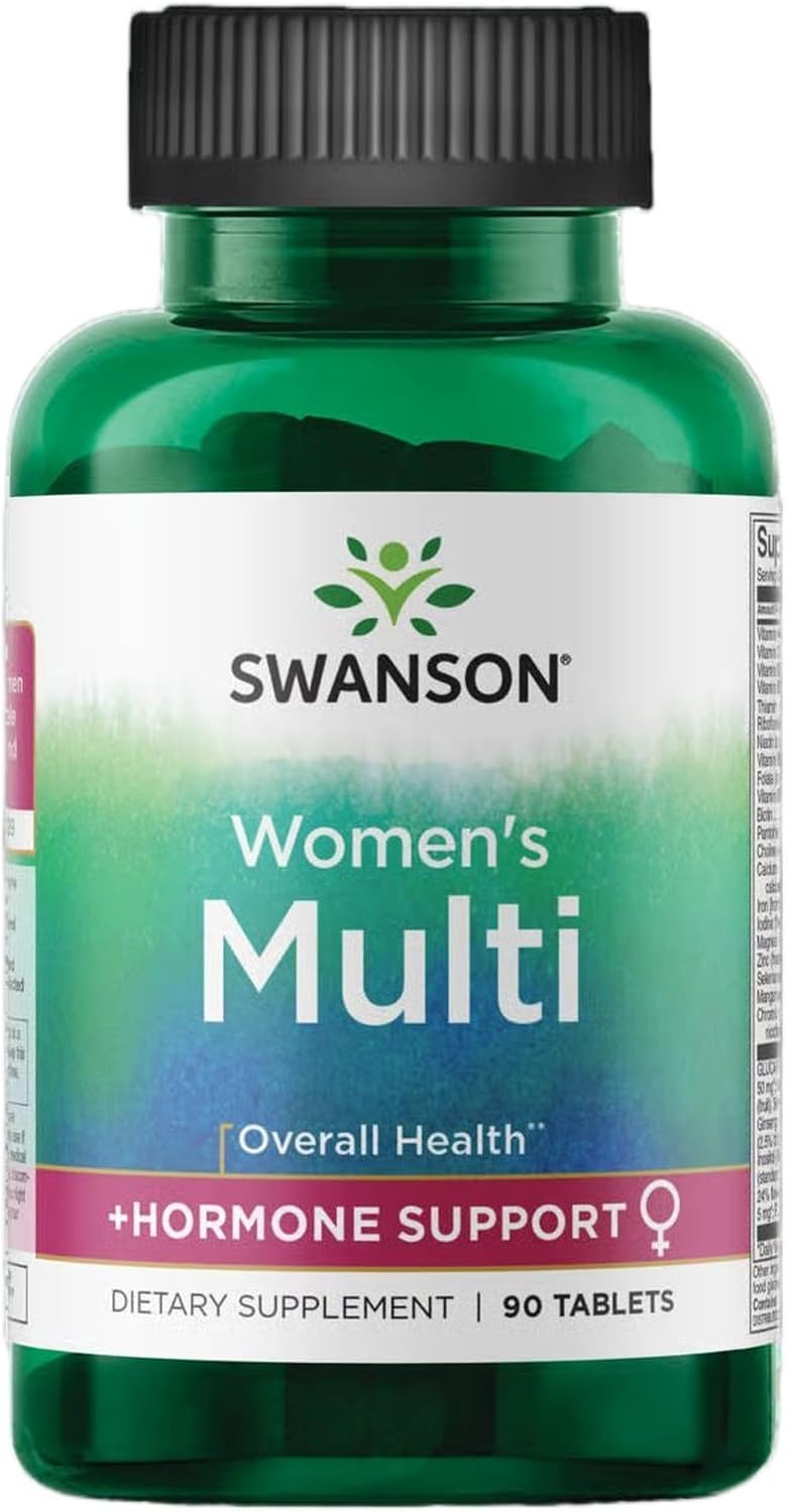 Swanson Multi Women's Prime Multivitamin Multimineral - 90 Tablets - görsel 1