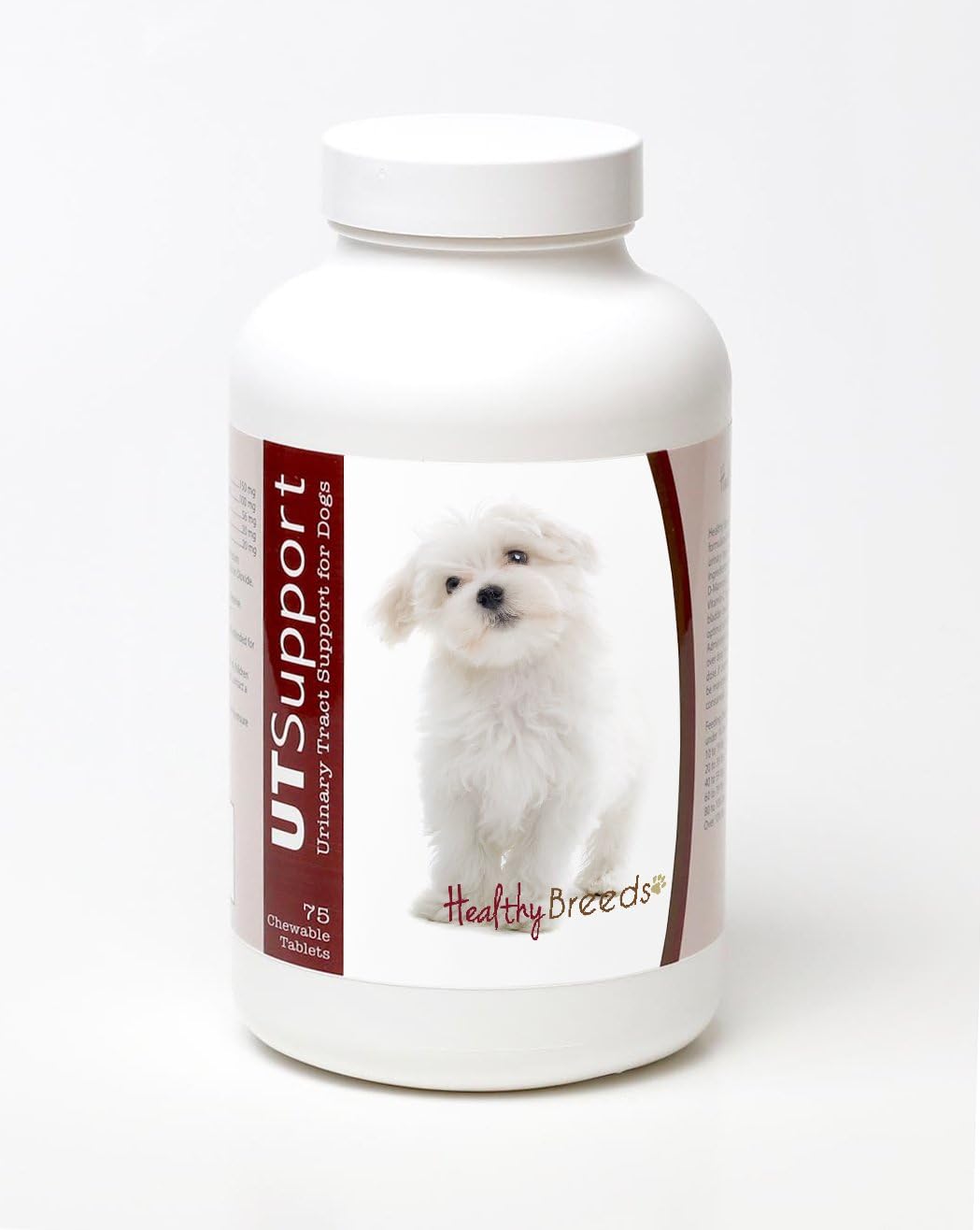 Healthy Breeds Maltese Cranberry Chewables, 75 Count - görsel 1
