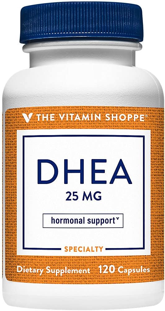 The Vitamin Shoppe DHEA 25mg, Hormonal & Healthy Ageing Support – 120 Capsules - görsel 1