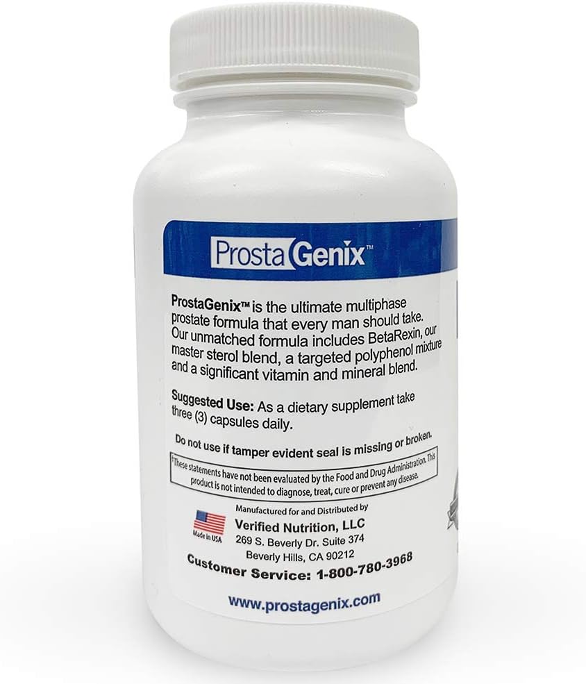 ProstaGenix Multiphase Prostate Supplement Capsules (3 Bottles) - görsel 4