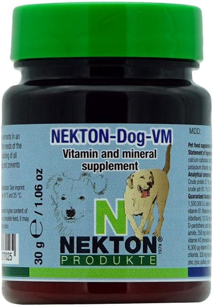 Nekton Dog-VM Canine Vitamin, Mineral and Trace Supplement, 120g