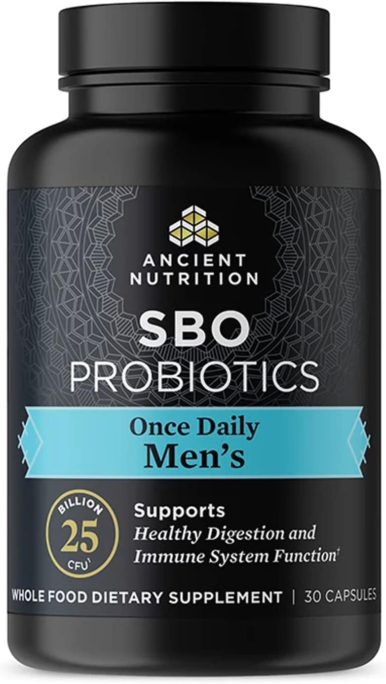 Ancient Nutrition SBO Probiotics Gut Restore - 60 Capsules - görsel 7