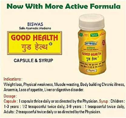 Dr. Biswas Good Health Capsules (50 Capsules)