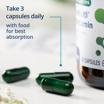 Metagenics PhytoMulti Multivitamin - 20+ Essential Vitamins & Minerals with Phytonutrients - Non-GM & Gluten-Free - 60 Capsules