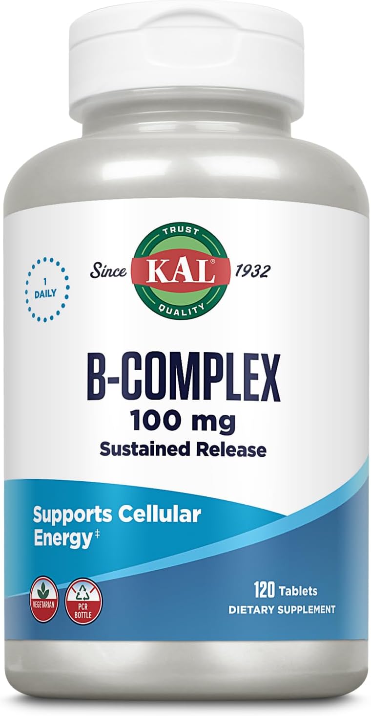 KAL B-100 Complex Sustained Release Vitamin B Complex - görsel 1