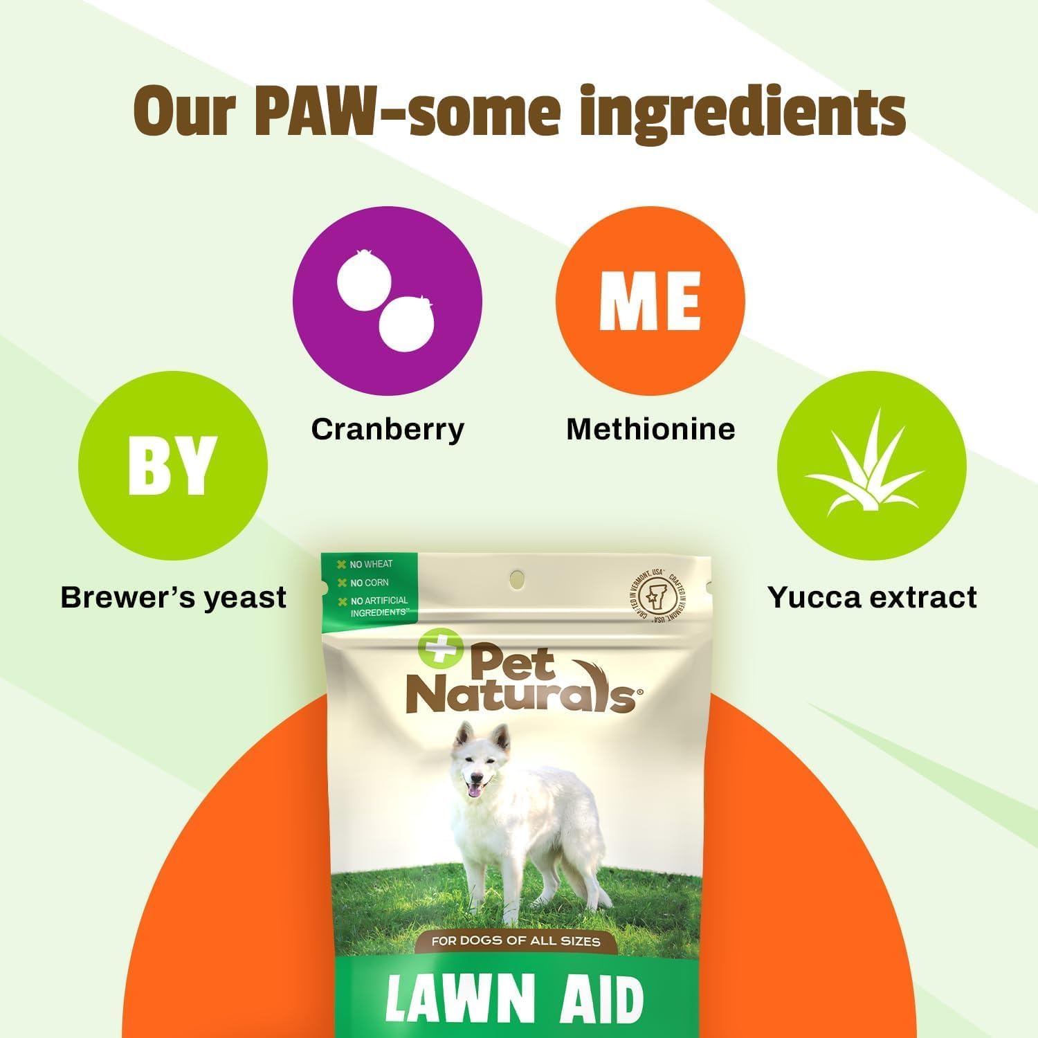 Pet Naturals Lawn Aid Soft Chews for Dogs – Chicken Flavour – 60 Count - görsel 4