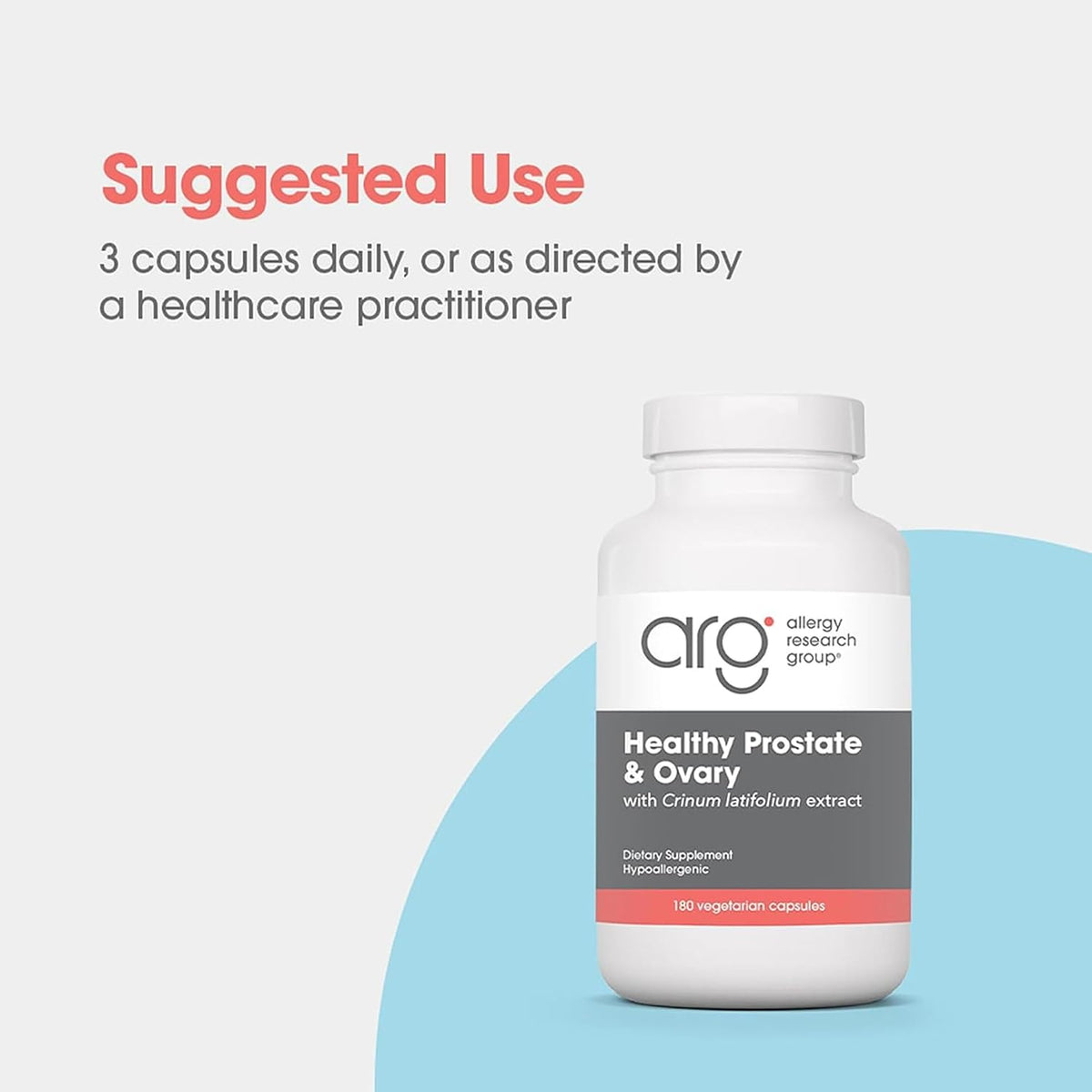 Allergy Research Group Healthy Prostate & Ovary - Traditional Herbal Blend with Crinum Latifolium - görsel 3