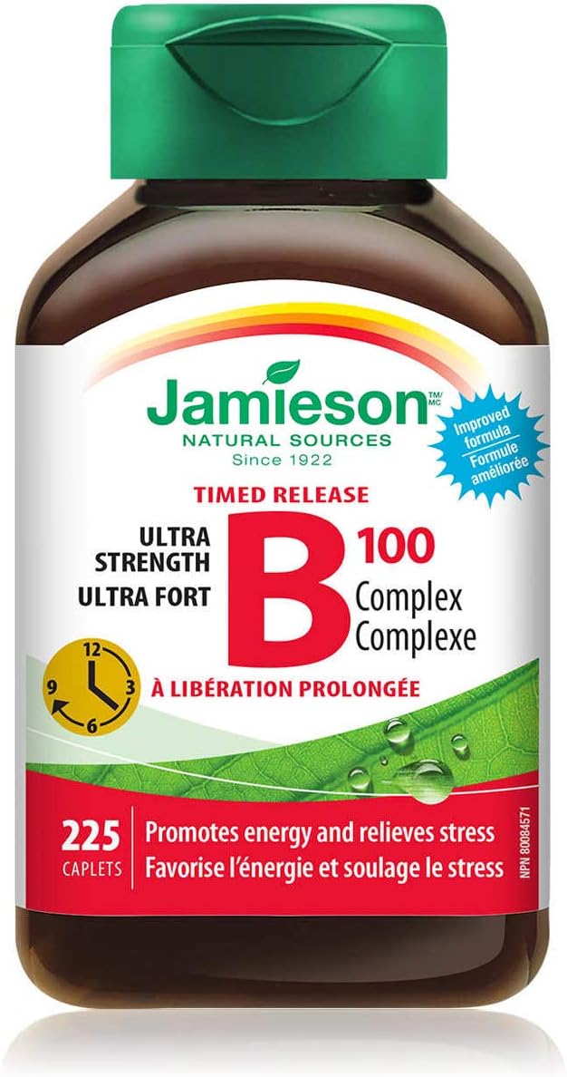 Jamieson Timed Release B100 Complex, 225 caplets - görsel 1