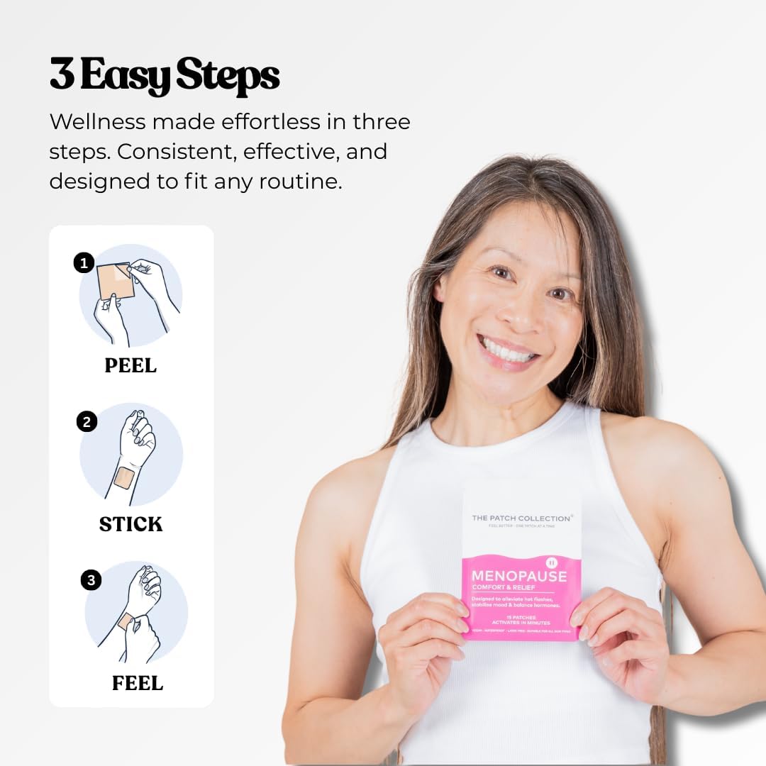 The Patch Collection - Ultimate Menopause Support Patch for Women - görsel 7