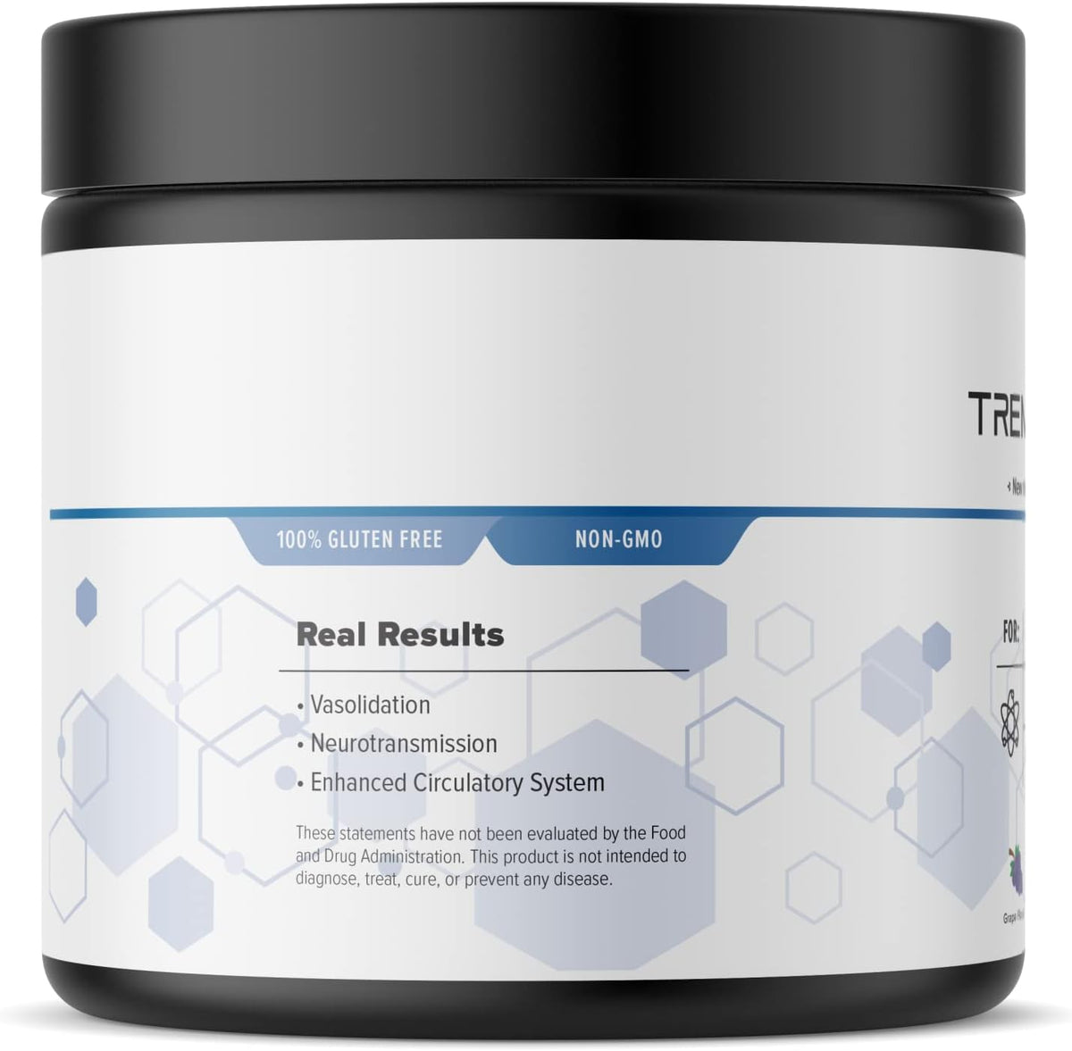 Real Science Nutrition Tremor Miracle - Herbal Supplement Powder for Nervous System Support (380g, Grape Flavour) - görsel 2