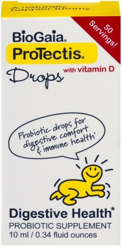 BioGaia ProTectis Baby Drops with Vitamin D, 10 ml (Pack of 3) - görsel 1