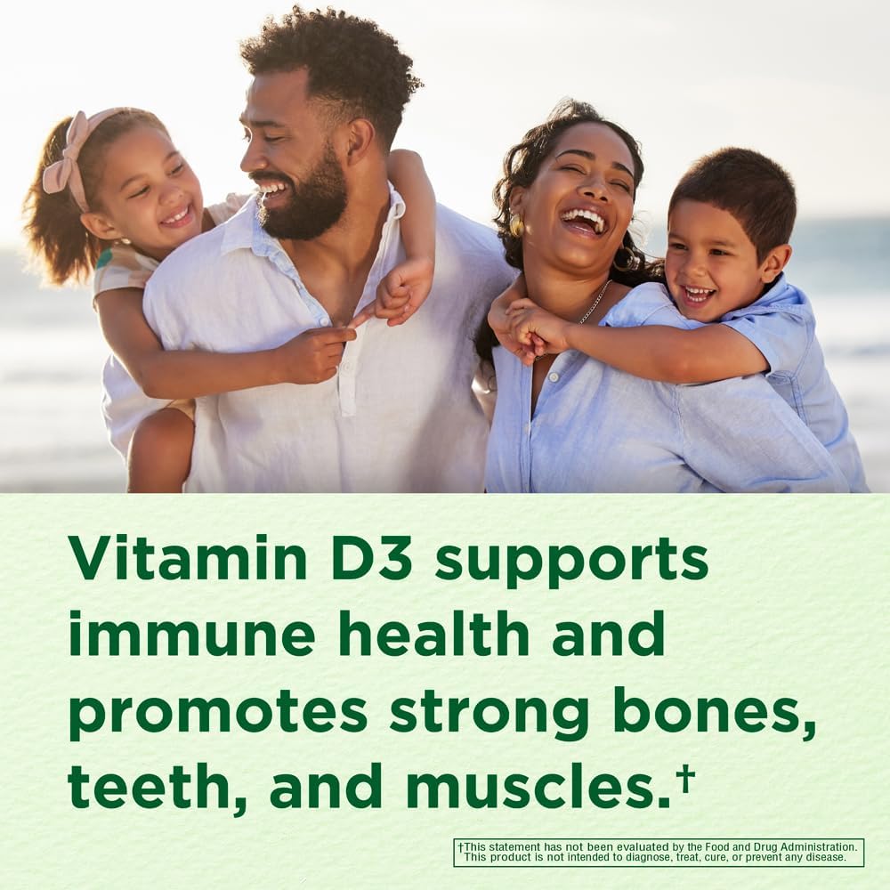 Vitamin D3 5000 IU + K2 MK-7 100mcg – Bone, Heart & Immune Support – 60 Capsules - görsel 2