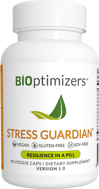 BIOptimizers Stress Guardian – Stress Relief & Rest Support, 90 Capsules