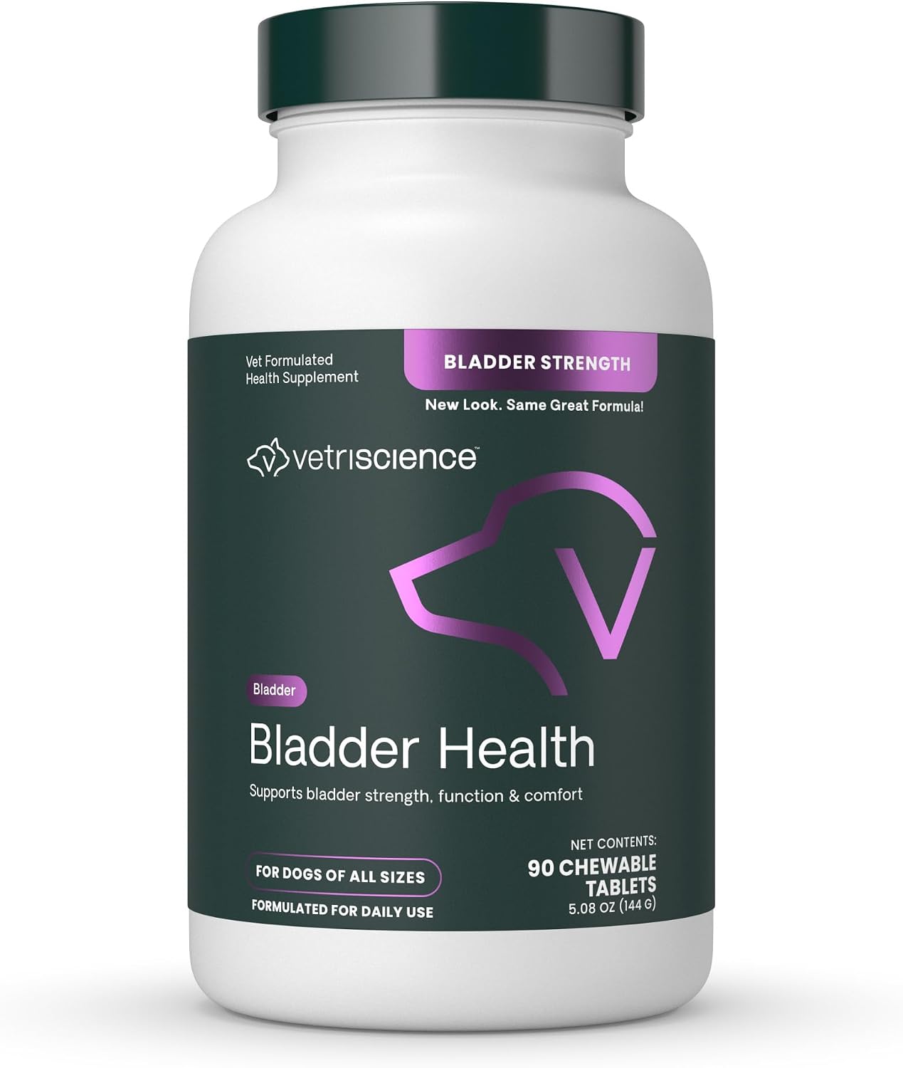 VetriScience Bladder Health Chewable Tablets for Dogs - Urinary Tract Support with Saw Palmetto & Pumpkin Seed - görsel 1