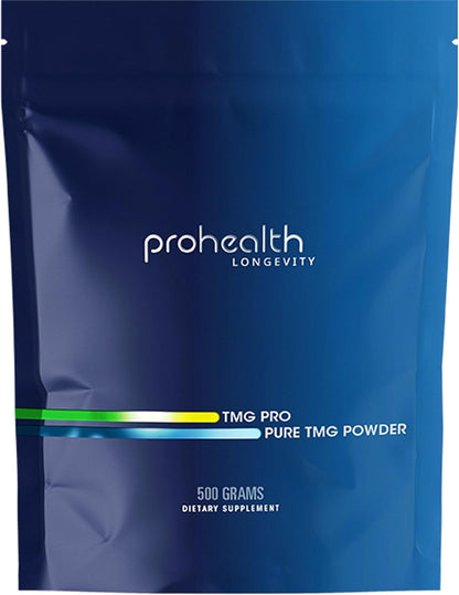 ProHealth Longevity TMG Pro 500g Bulk Powder (Trimethylglycine - Betaine Anhydrous) – Methylation Support