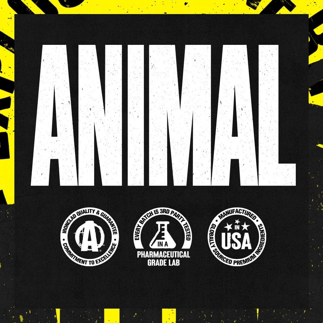 Animal Pak All-in-One Multivitamin Powder, Fruit Punch (60 Scoops) - görsel 6