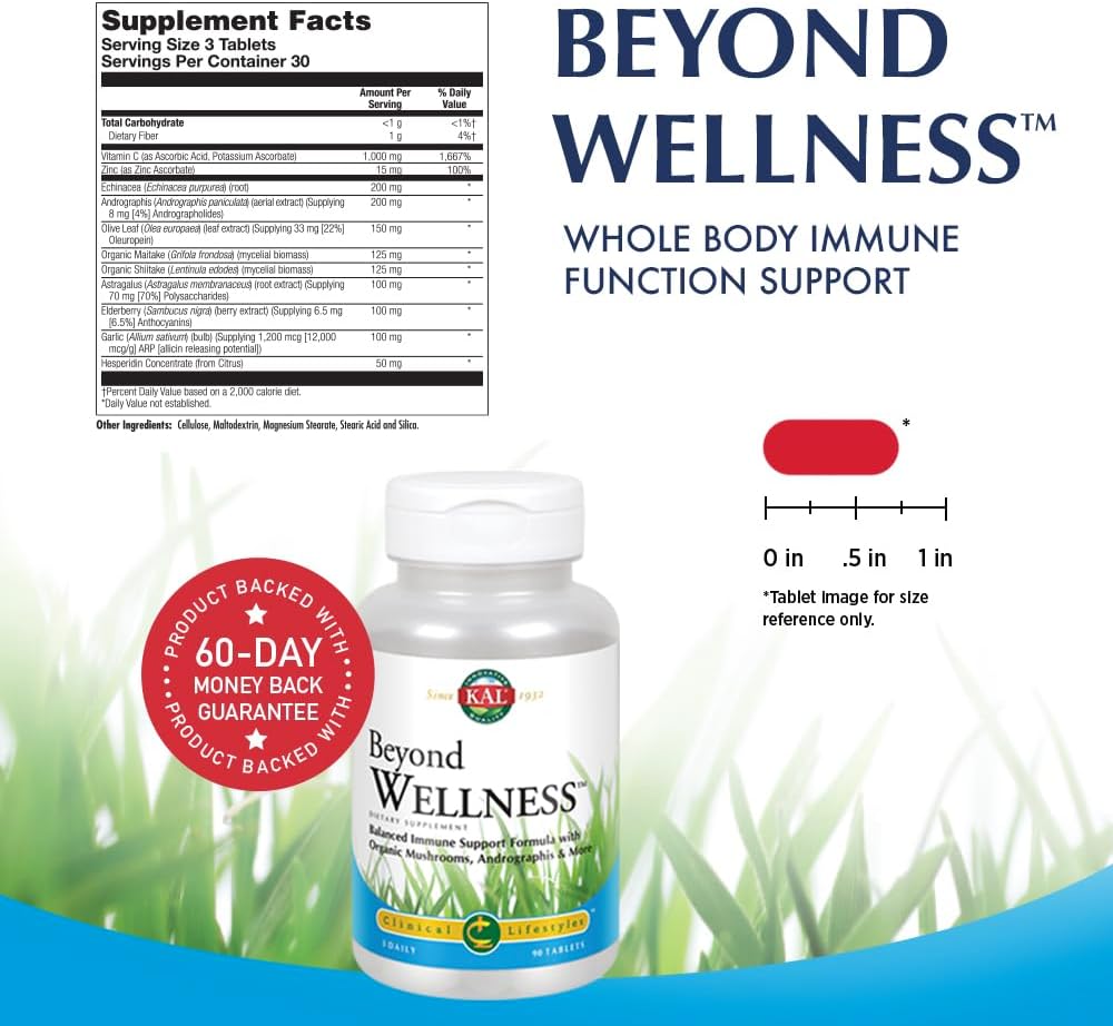 KAL Beyond Wellness Tablets, 90 Tablets - görsel 2