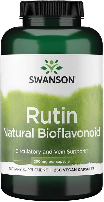 Swanson Rutin 250 mg, 250 Capsules