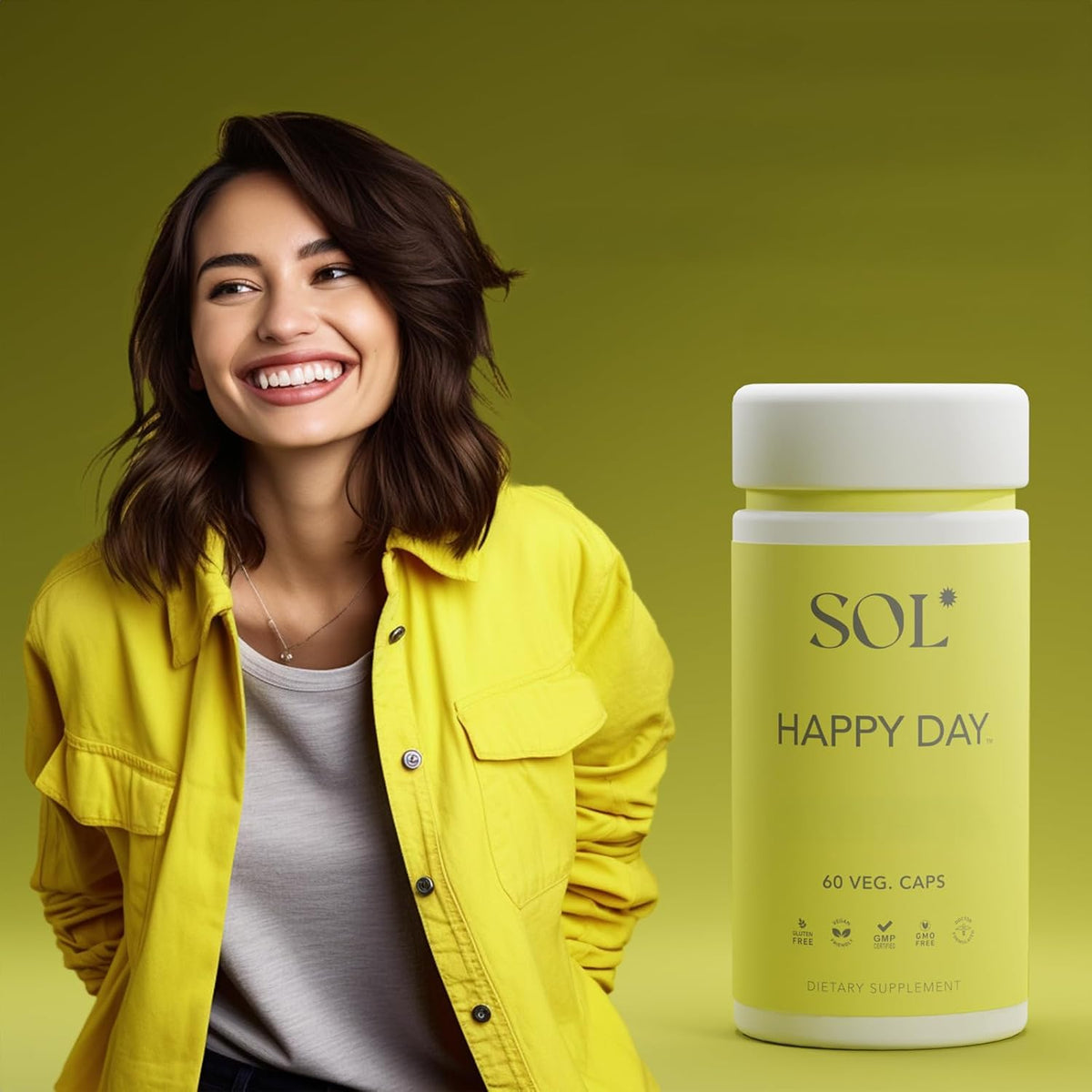 Happy Day Supplement – Herbal Blend with Collective Happiness Bark, Astragalus, and Ginkgo Biloba - görsel 5