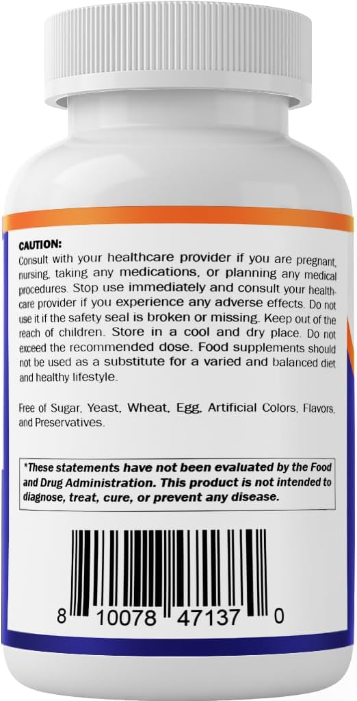 Vitamatic Lactoferrin 250mg – 60 Vegetable Capsules - görsel 9