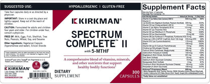 Kirkman Spectrum-Complete II Capsules - Hypo