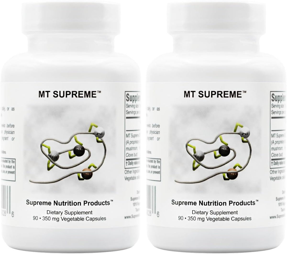 Supreme Nutrition MT Supreme, 90 Pure Herbal Combination Vegetarian Capsules - görsel 3