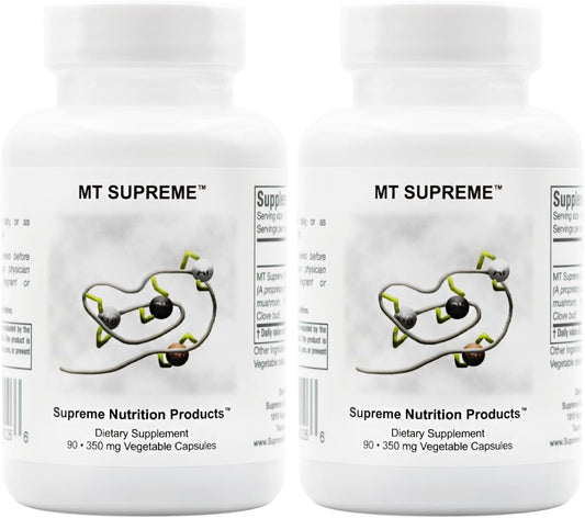 Supreme Nutrition MT Supreme, 90 Pure Herbal Combination Vegetarian Capsules (Pack of 2)