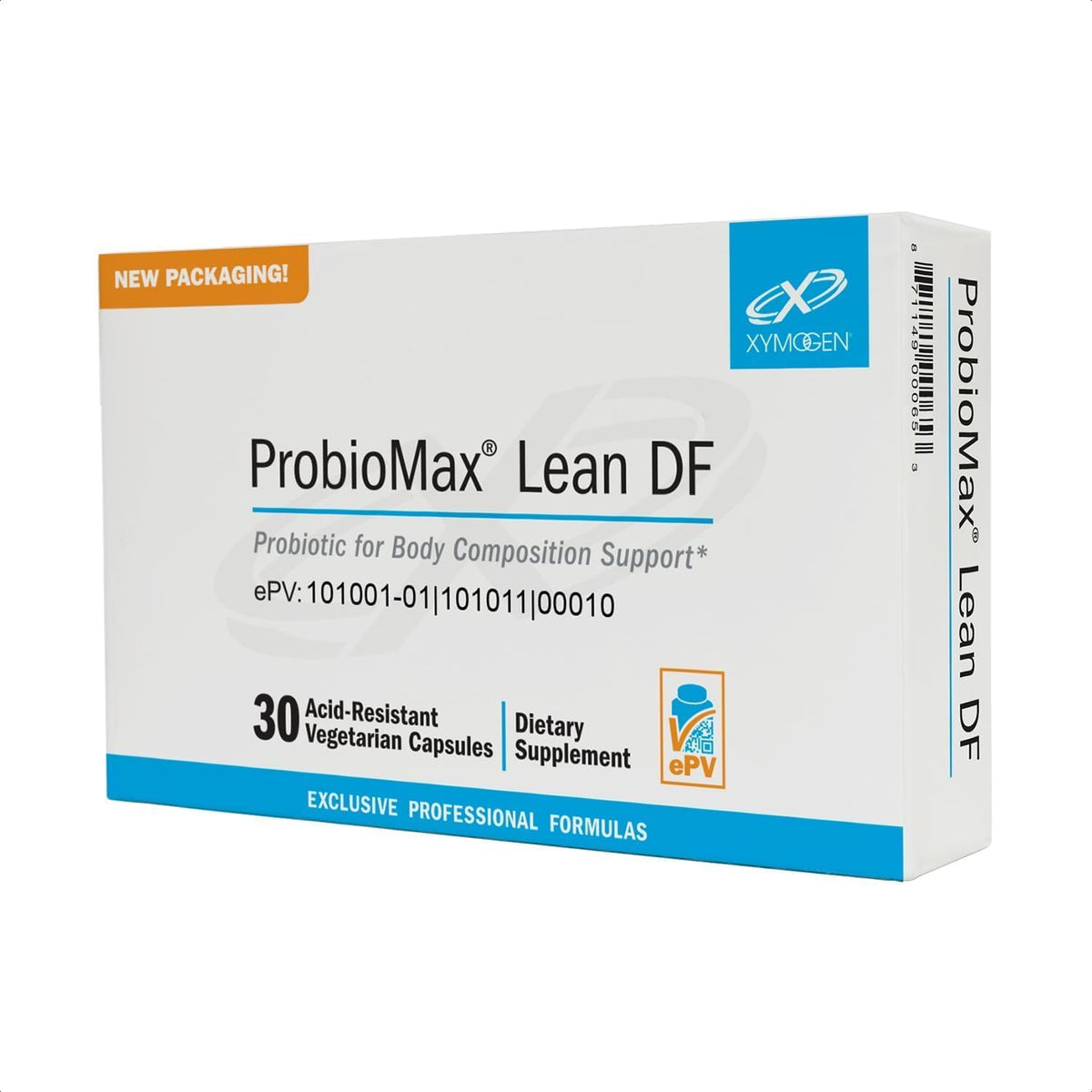XYMOGEN ProbioMax Lean - Probiotic Supplement to Support Gut Barrier Function - Bifidobacterium animalis subsp lactis B420 - Vegetarian, Non-GMO & Gluten-Free - 30 Capsules - görsel 1