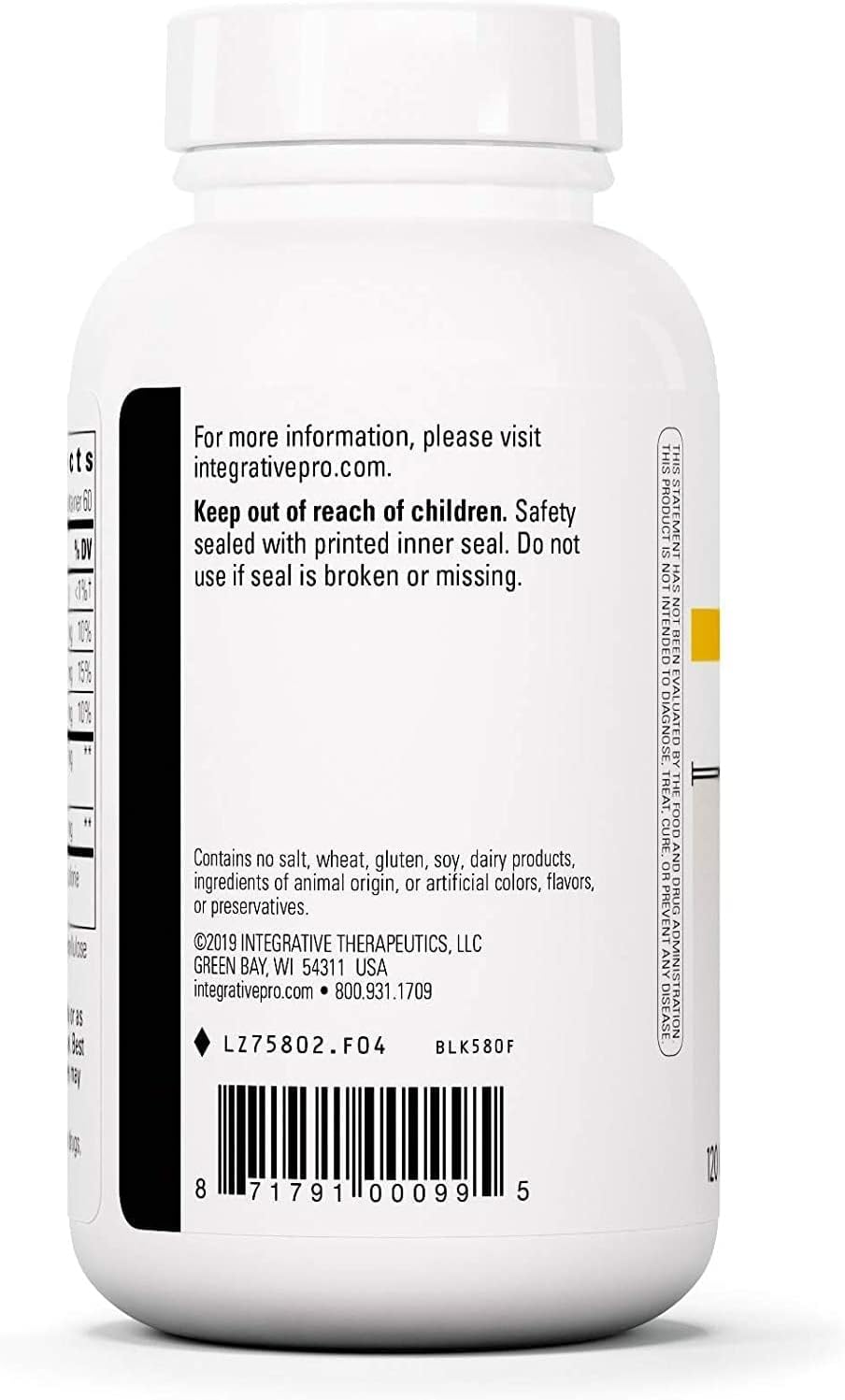 Integrative Therapeutics Cellular Forte - Inositol Supplement with IP-6 - 120 Capsules - görsel 3