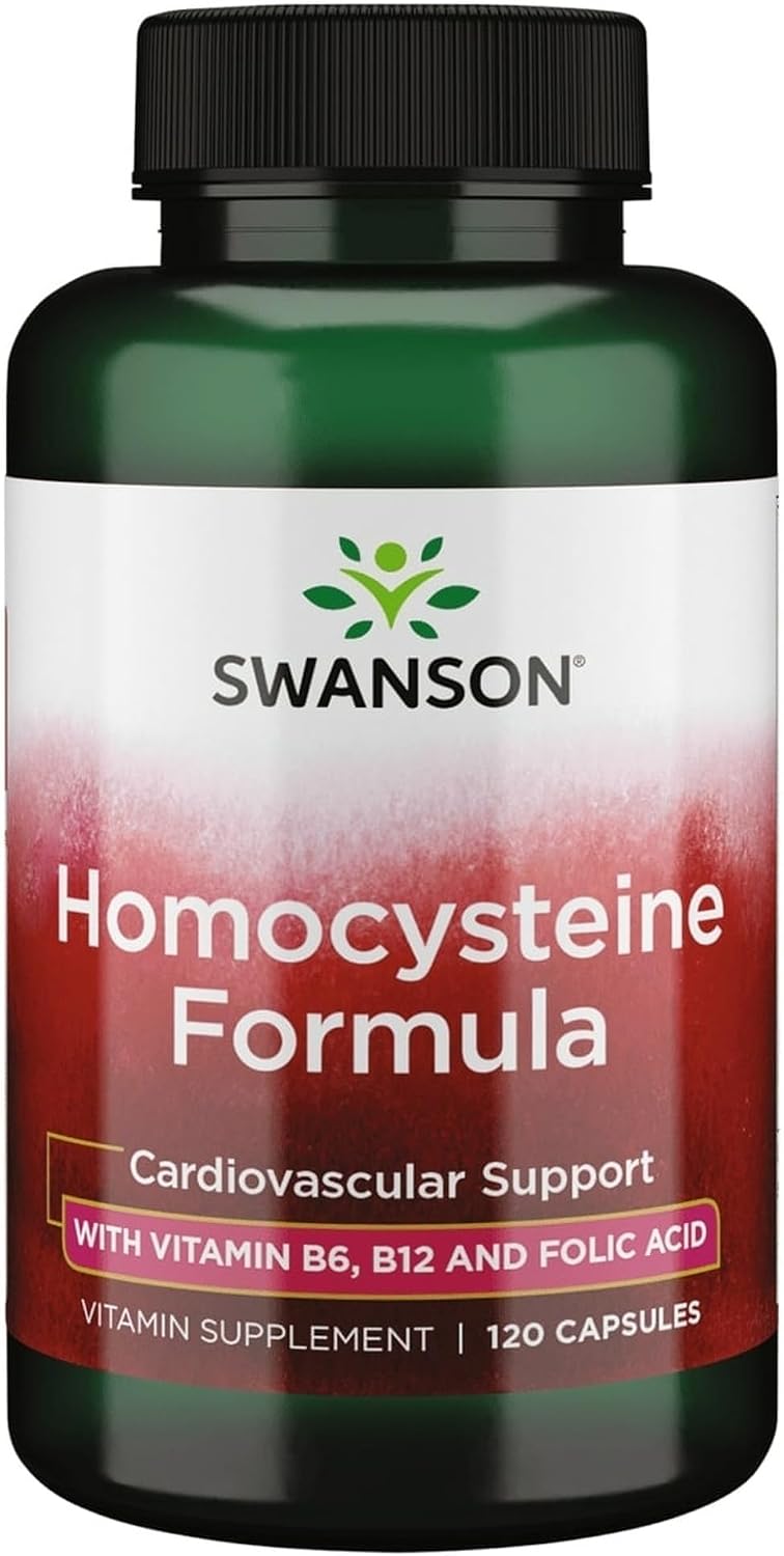 Swanson Homocysteine Formula, 120 Capsules - görsel 1