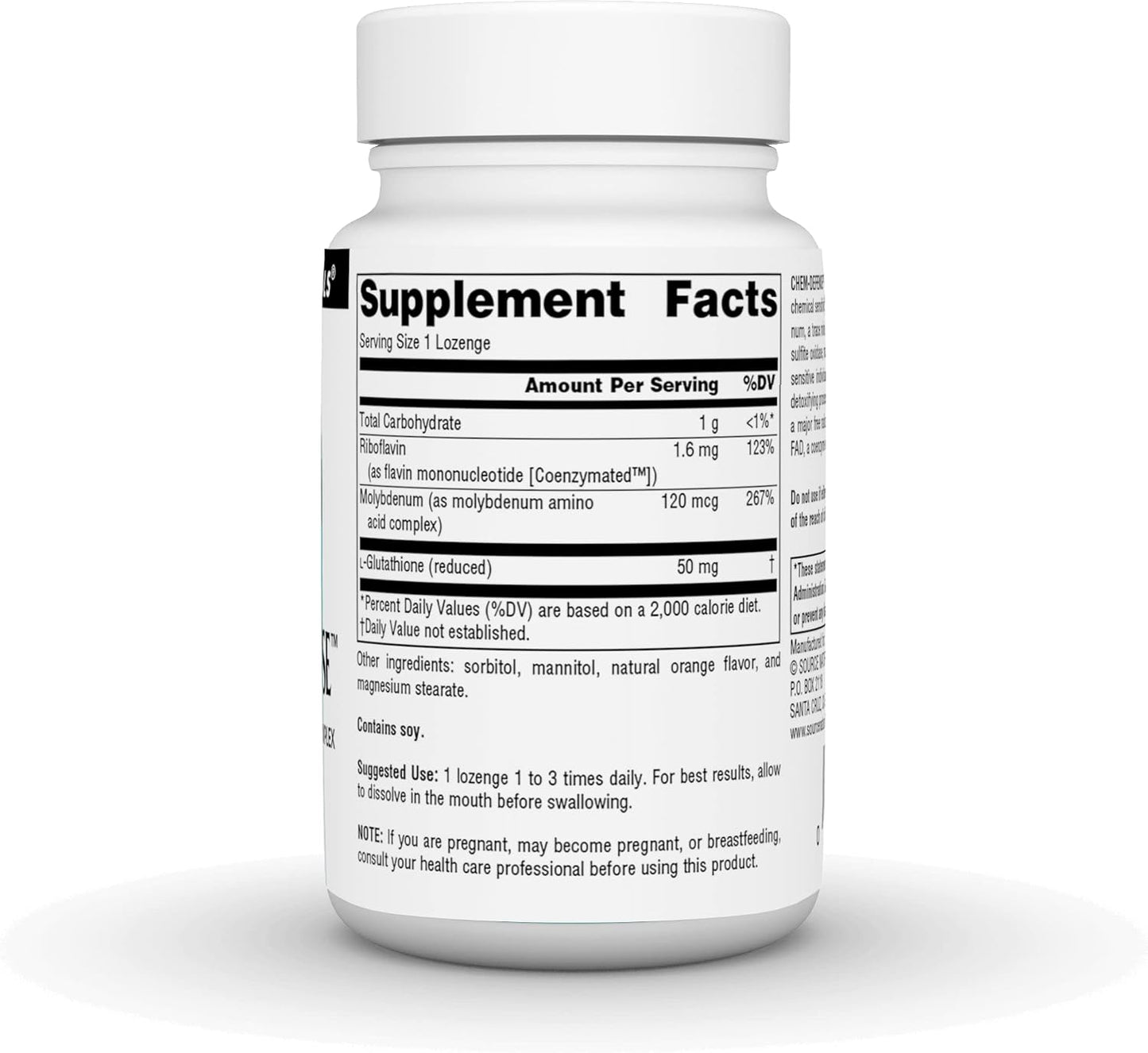 Source Naturals Chem-Defence - 90 Orange Lozenges - görsel 2