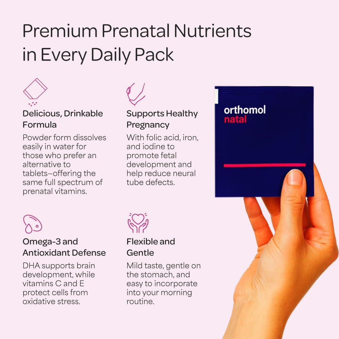 Orthomol Natal – Prenatal Nutritional Support for Fertility, Pregnancy, and Lactation - görsel 4