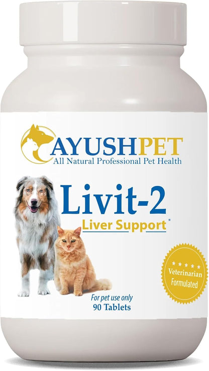 Ayush Pet Livit-2 Dog Liver Support Supplement - 90 Doses