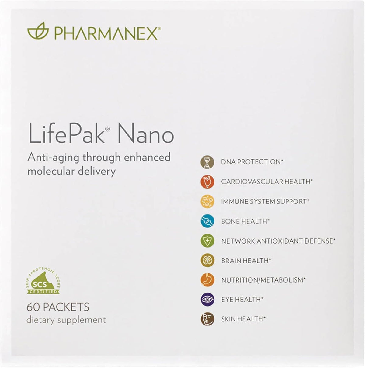Nu Skin Pharmanex LifePak Nano Daily Food Supplement - 60 Sachets - görsel 1