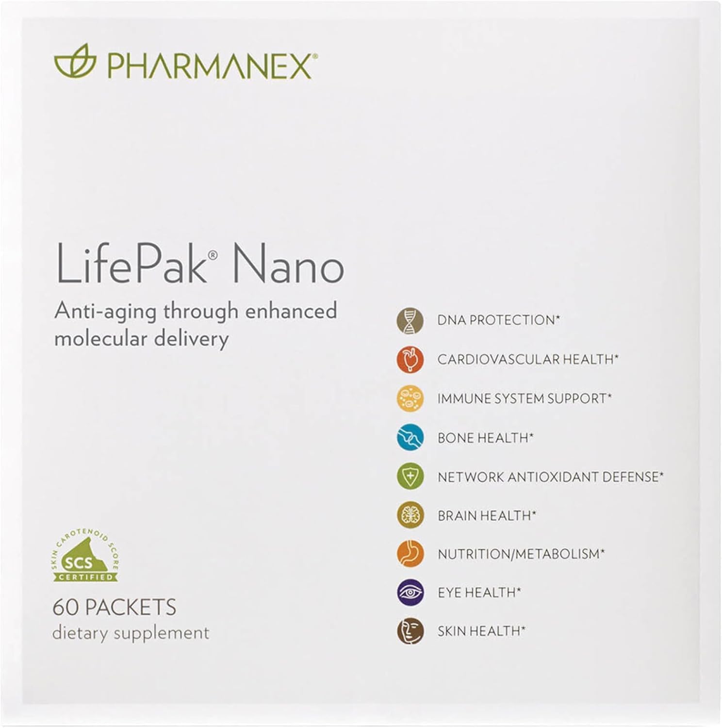 Nu Skin Pharmanex LifePak Nano Daily Food Supplement - 60 Sachets - görsel 1