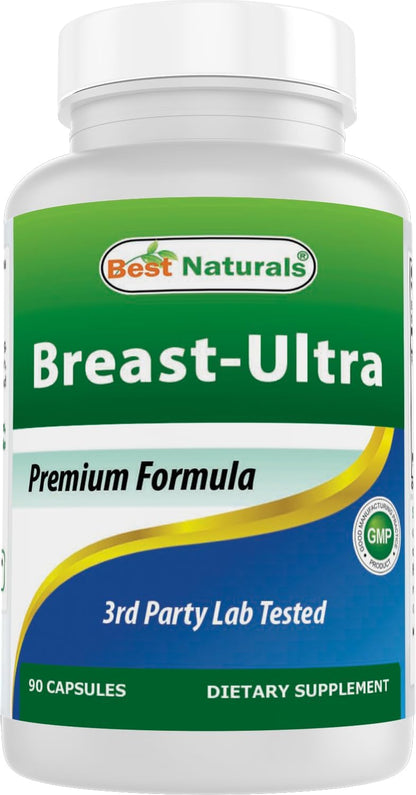 Best Naturals Breast-Ultra Breast Support Capsules – 90 Capsules (Pack of 3)