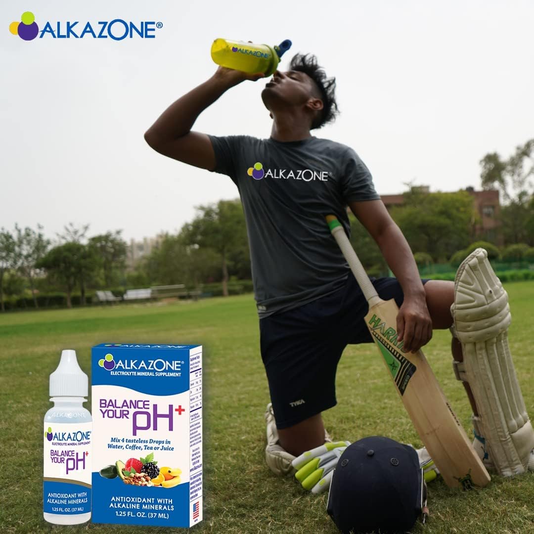 Alkazone Balance Your pH Plus Antioxidants Alkaline Mineral Drops - görsel 5