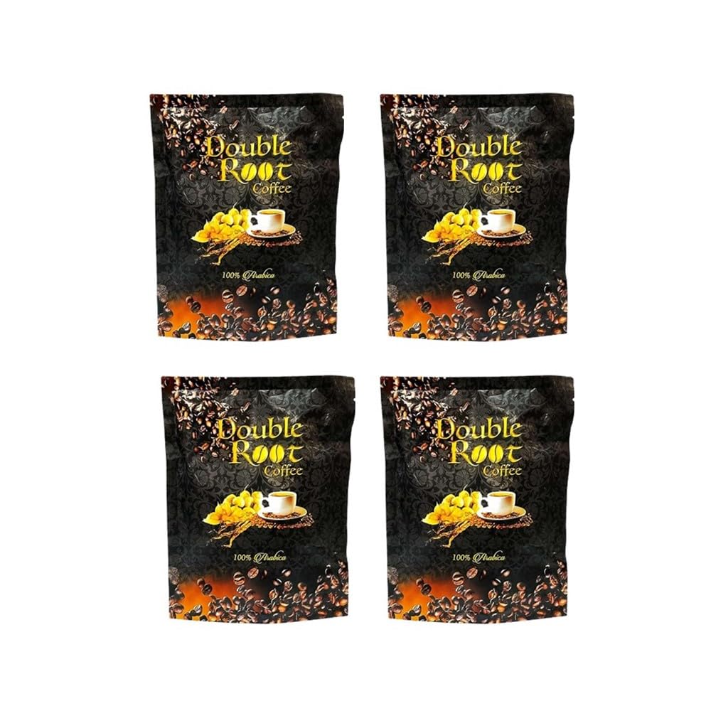 4 Packs Superlife Double Root Coffee Arabica Cafe Energy Support 10g/Each (Total 24 Sachets) - görsel 1