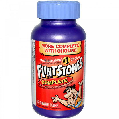 Flintstones Complete Children's Chewable Vitamins, 150 Tablets
