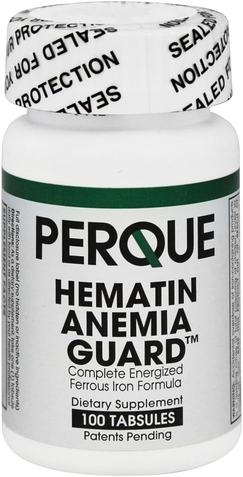 Perque Hematin Anaemia Guard – 100 Tablets - görsel 1