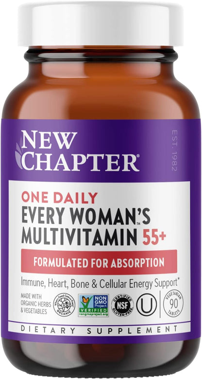 New Chapter Every Woman's One Daily 55+ Multivitamin, 24 Tablets