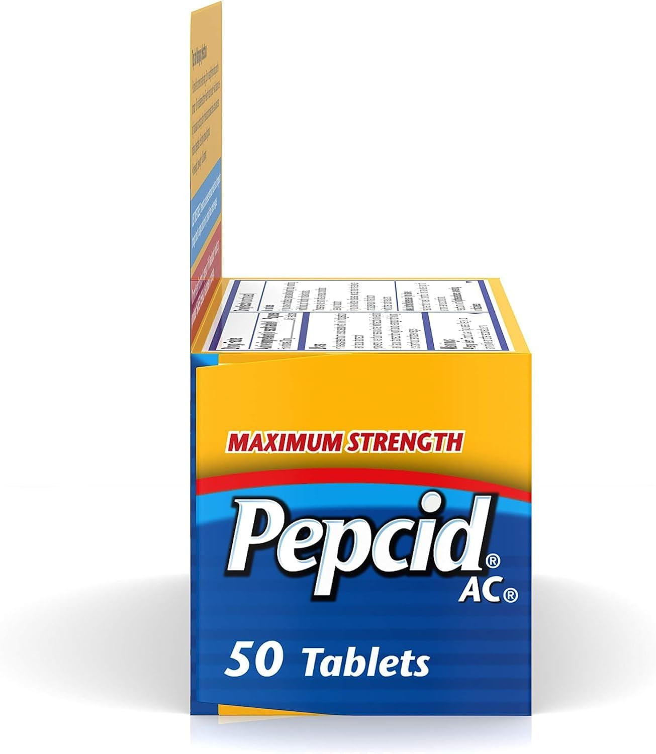 Pepcid Max Strength Tablets 20 mg, 50 Pack - görsel 8